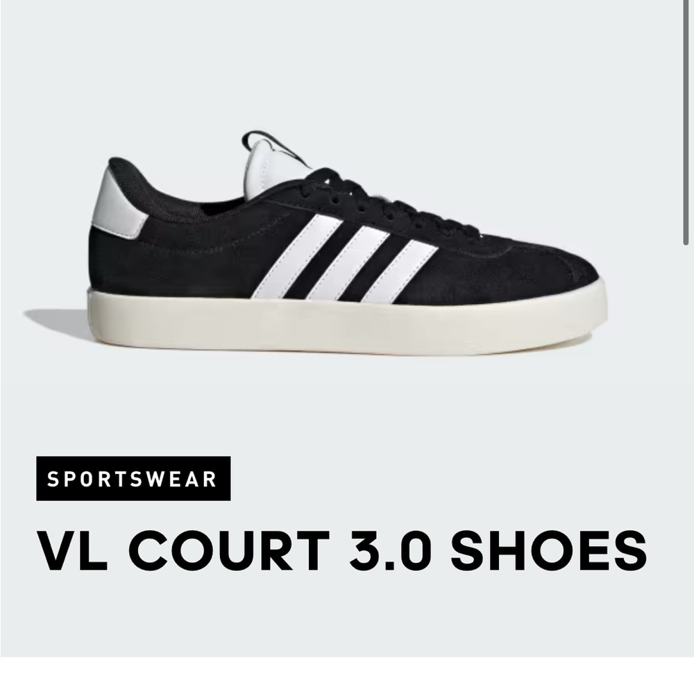 Adidas Court 3.0 Leather Sneakers - Picture 2 of 12